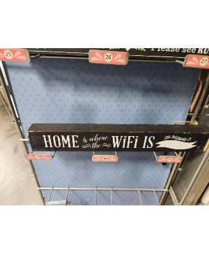 Wooden Expression Sign gift