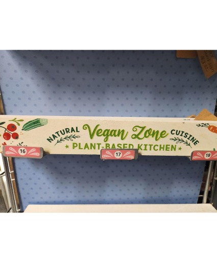 Wooden Expression Sign gift