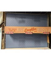 Wooden Expression Sign gift