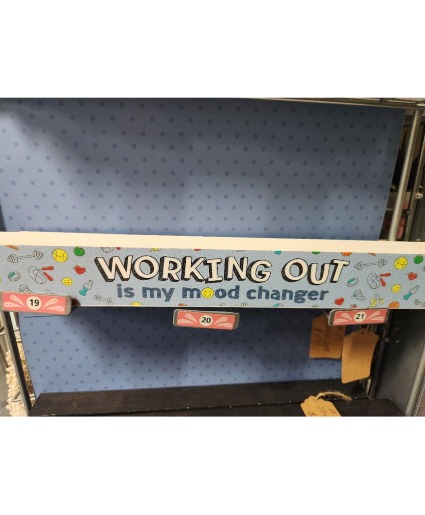 Wooden Expression Sign gift