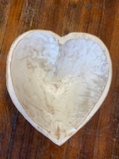 Wooden Heart Bowl 
