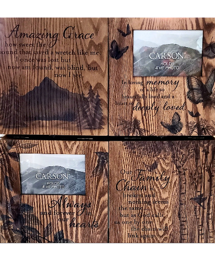 Assorted Wooden Memory Boxes 
