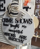 Wooden Round Signs gifts