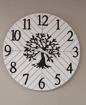 Wooden Tree of Life Clock 