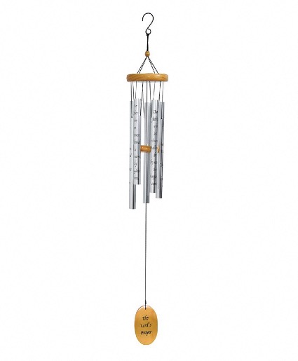 Wooden Wind Chimes The Lord’s Prayer 