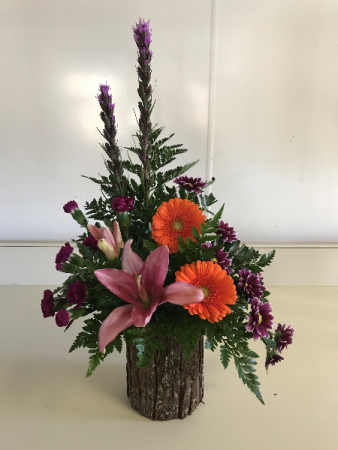 Woodland Elegance Vased Fresh