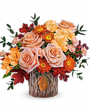 Woodland Garden Bouquet Fall Flower Arrangement