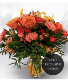Just Peachy Vase Arrangement