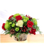 Woodland Hearth  Birch Arrangement