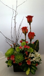 Woodland Rose Garden Master Designer Arrangement