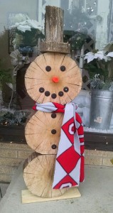 Woodland Snowman Gift/Decor Item