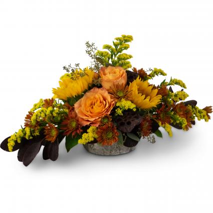 Woodland Sunset Arrangement