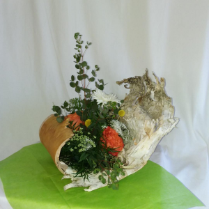 Woodland Wonder 1 Birch Bark Design in Norway, ME | Green Gardens Florist & Gift Shop Woodland Wonder 1 Birch Bark Design in Norway, ME | Green Gardens Florist & Gift Shop