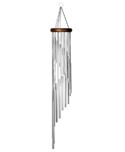 Woodstock Habitats™ Rainfall - Silver Woodstock Chime 