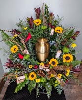 Woodsy Urn Wreath 