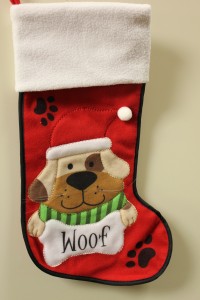 Woofy Christmas Stocking