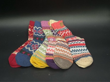 Wool Knit Socks By Lost Horizons