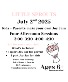 Workshop Wednesday Little Sprouts 3PM Class 