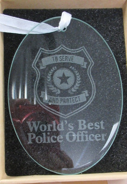World's Best Police Officer Ornament 
