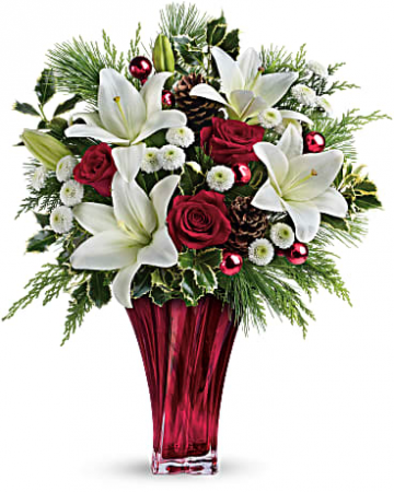 Woundrous Winter Bouquet in Jasper, TX | BOBBIE'S BOKAY FLORIST