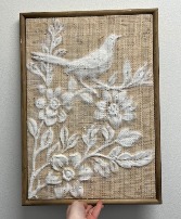 Woven Bird art