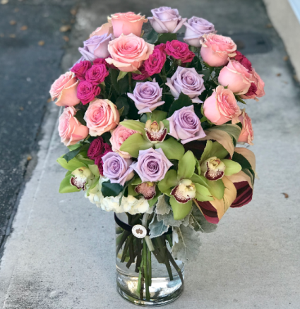 WOW Your Valentine! Vased Arrangement