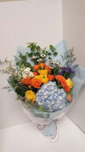 Colorful Wrap Bouquet
