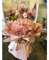 Wrap Up Bouquet Pink 