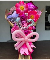 Wrapped Balloon Bouquet  Balloon 
