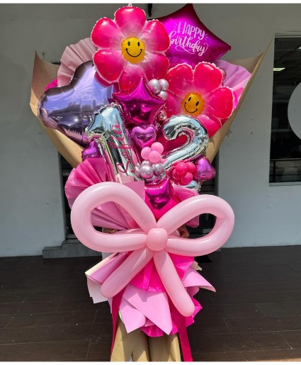 Wrapped Balloon Bouquet Balloon