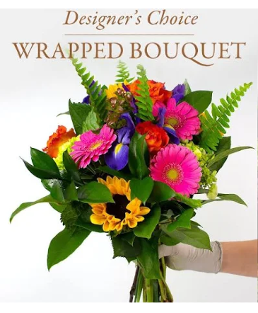 Wrapped Bouquet  Designer's Choice in Spring, TX | Spring Trails Florist