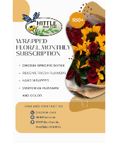 Wrapped Floral Monthly Subscription  Subscription