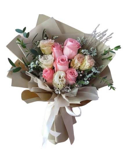 Wrapped Flower Bouquet Flower Arrangement