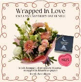 Wrapped In Love Mother's Day Flowers - Wrapped Bouquet