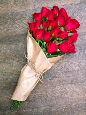 Wrapped Kiss Roses Wrapped
