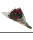 Wrapped Long Stem Red Roses 