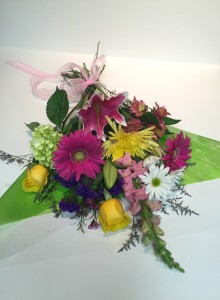 Wrapped Mixed Bouquet T&V Exclusive 