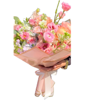 Wrapped mixed bouquet Wrap Arrangement