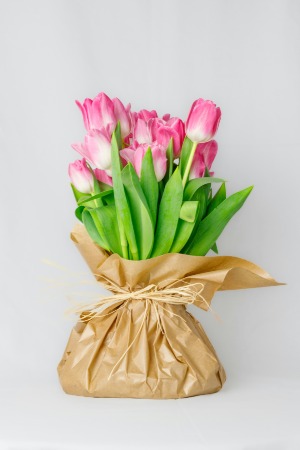 Wrapped Tulips A Davis Floral Design