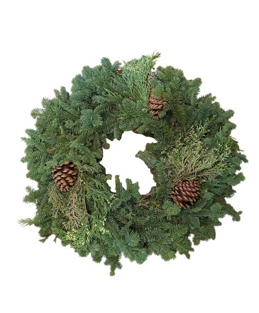 Christmas Wreath Wreath in Sonora, CA | SONORA FLORIST AND GIFTS
