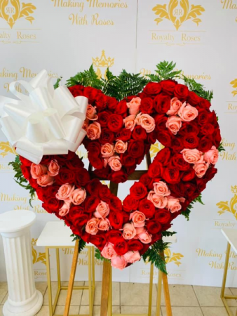 Wreath Heart Full of Roses Wreath Heart