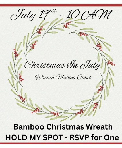 Wreath Making Class