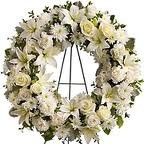 SS 24-Wreath of mixed flowers Also available in other colors and sizes