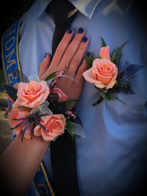 Wrist Corsage and Bout  