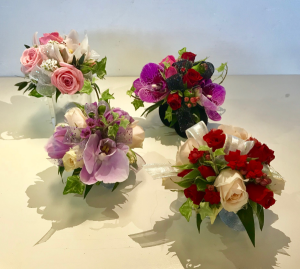 Wrist Corsage in Surrey, BC | Hunters Garden Centre And Flower Shop Wrist Corsage in Surrey, BC | Hunters Garden Centre And Flower Shop