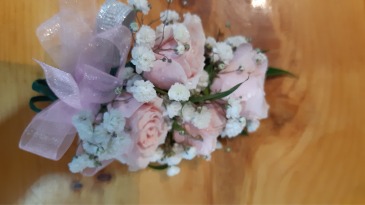 Wrist Corsage with Roses  in Cambridge, ON | KELLY GREENS FLOWERS & GIFT SHOP