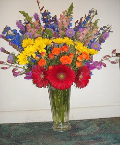 Oxford Flower's Rainbow Flower Arrangement