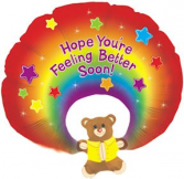 Jumbo Mylar Get Well Balloon 