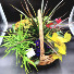 XL Wicker Euro Garden Blooming Planter Basket