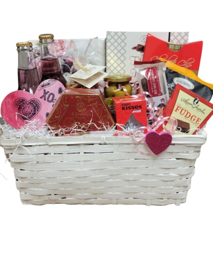 Xo Basket Valentine Gift